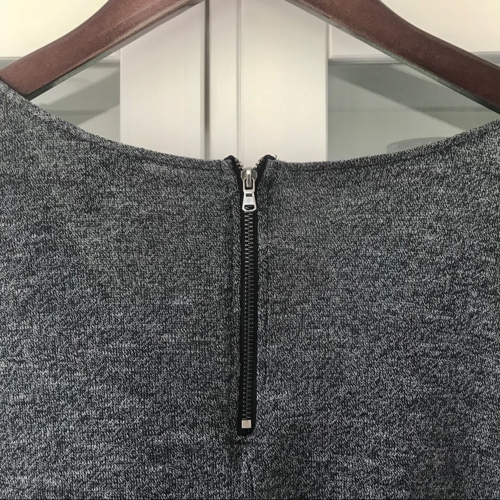 Zip Back Lightweight Sweater
